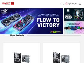 'advanti.com' screenshot