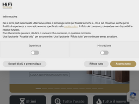 'hifidiprinzio.it' screenshot
