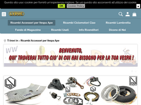 'lavespadue.it' screenshot