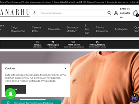 'anarhu.com.br' screenshot