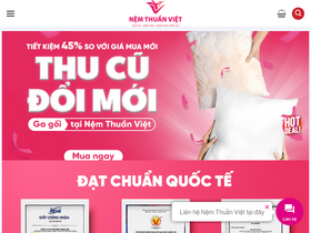 'nemthuanviet.com' screenshot