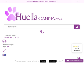 'blog.huellacanina.com' screenshot