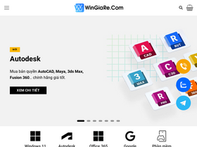 'wingiare.com' screenshot