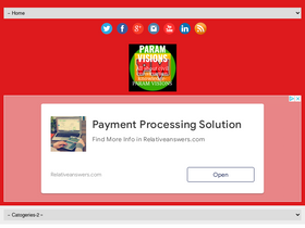 'paramvisions.com' screenshot