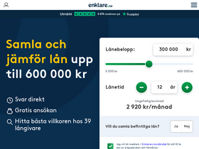 'enklare.se' screenshot