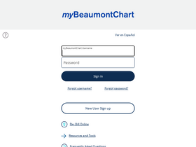 mybeaumontchart.com