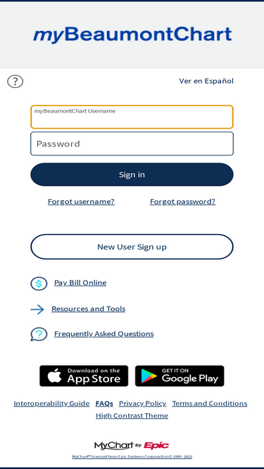 mybeaumontchart.com