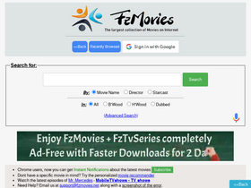 'fzmovies.host' screenshot