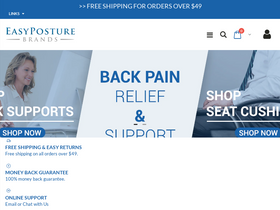 'easyposturebrands.com' screenshot