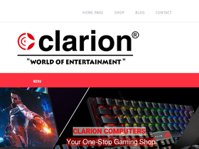 'clarioncomputers.in' screenshot