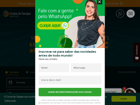 'costadosauipe.com.br' screenshot
