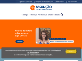 'unifai.edu.br' screenshot