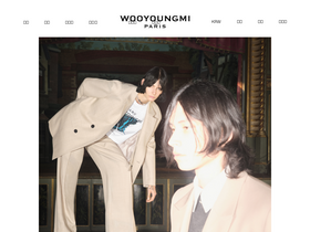 'wooyoungmi.com' screenshot