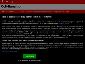 'cotidianul.ro' screenshot