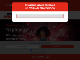 'claro-promociones.co' screenshot
