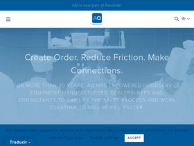 'aq-fes.com' screenshot