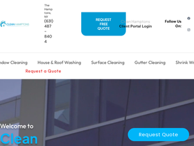 cleanhamptons.com homepage screenshot