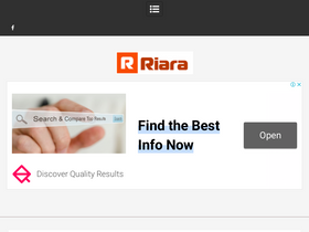 'riara.com.ua' screenshot