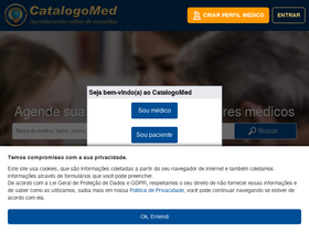 'catalogo.med.br' screenshot