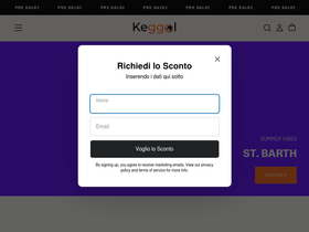 Keggol homepage screenshot