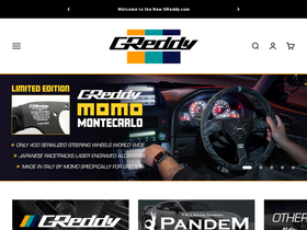 'greddy.com' screenshot