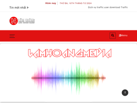 'lamhoangmedia.com' screenshot