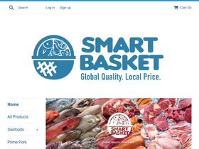 smartbasketph.com homepage screenshot