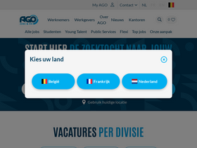 'ago.jobs' screenshot