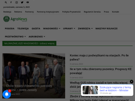 'agronews.com.pl' screenshot