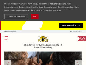 'km-bw.de' screenshot