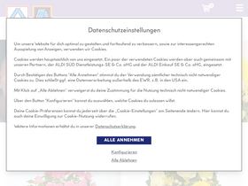 'aldi-blumen.de' screenshot