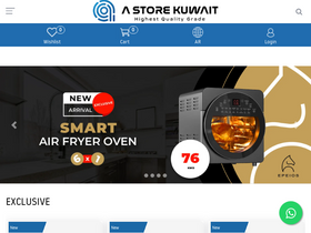 'astorekw.com' screenshot