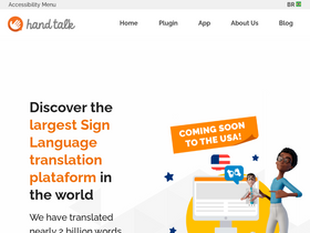 'handtalk.me' screenshot