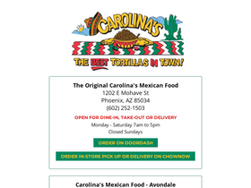 carolinasmex.com