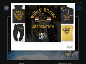 'wbaboxing.com' screenshot