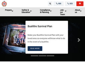 'qfes.qld.gov.au' screenshot