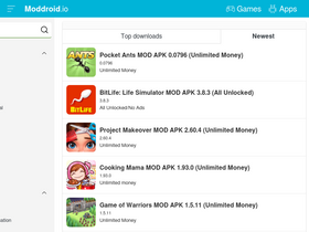 MODDROID: Download Android Games and Apps Mod Apk