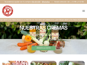 'dehesaelmilagro.com' screenshot