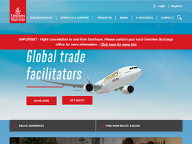 'skycargo.com' screenshot