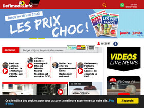 'defimedia.info' screenshot