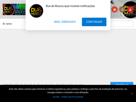 'buedemusica.com' screenshot