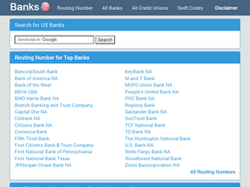 'banks-america.com' screenshot