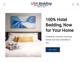 usabedding.com homepage screenshot