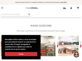 'casaideas.com.co' screenshot