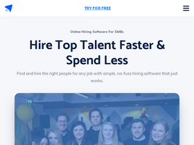 'gohire.io' screenshot