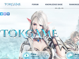 Tokgame.club website image