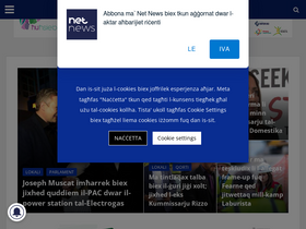 'netnews.com.mt' screenshot