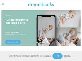 'dreambooks.pt' screenshot