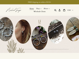 nakedsage.ca homepage screenshot