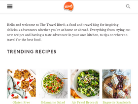 'thetravelbite.com' screenshot